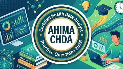 AHIMA CHDA Certification Practice Tests 2026